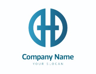 Projekt logo dla firmy H pictogram | Projektowanie logo